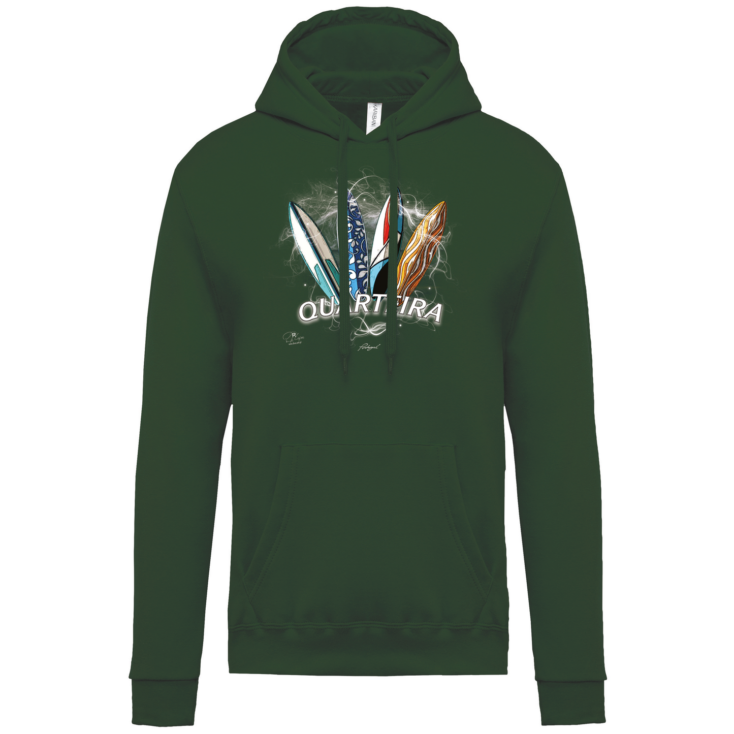 Sweatshirt Kariban com Capuz Surfboards Quarteira