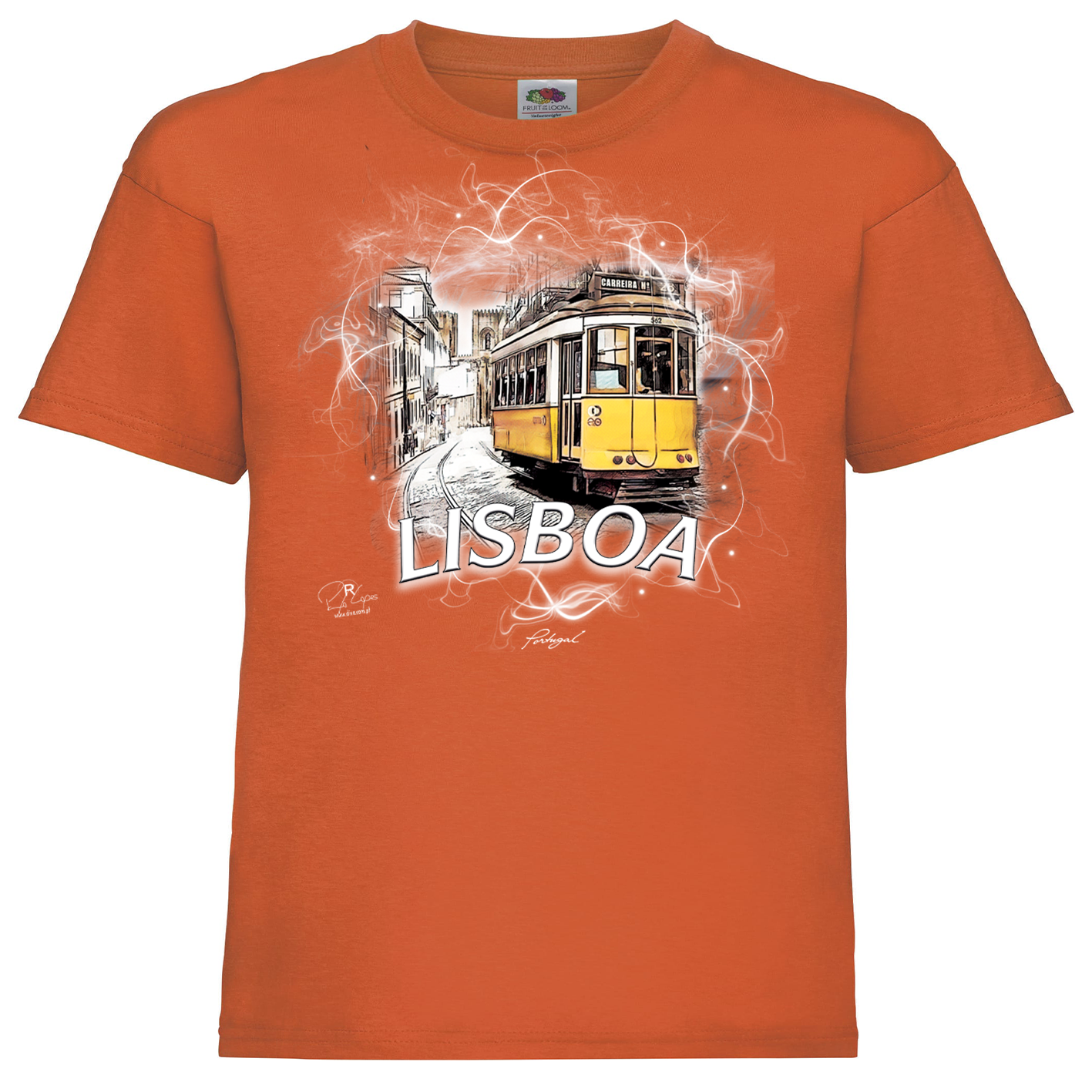 T-shirt Fruit of the Loom Kids Carreira 28 Lisboa