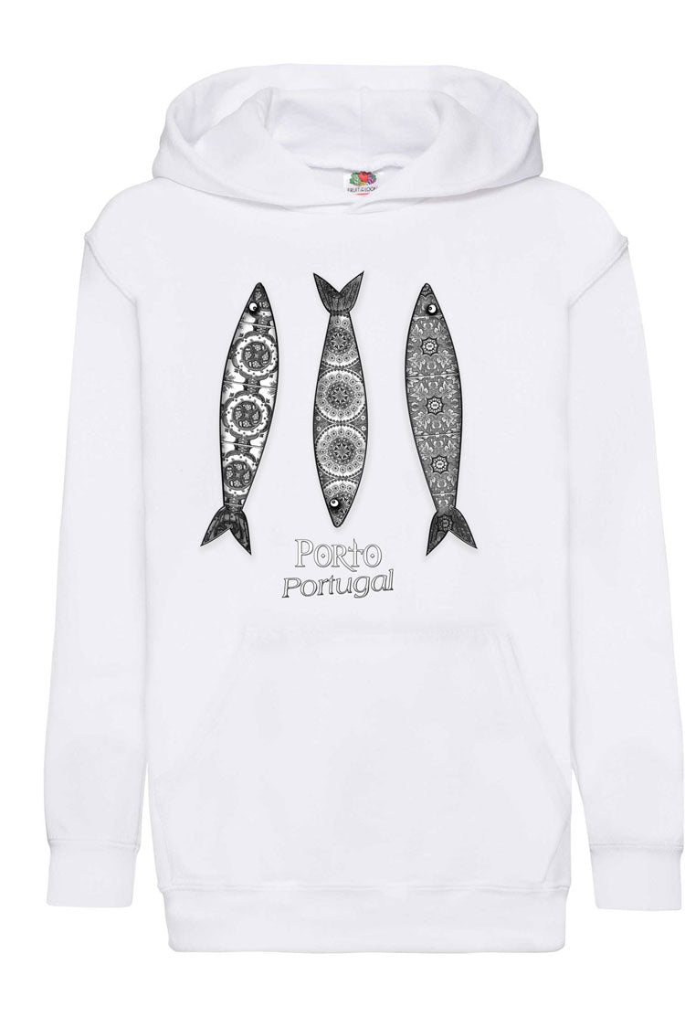 Sweatshirt Kids 3 Sardinhas Porto