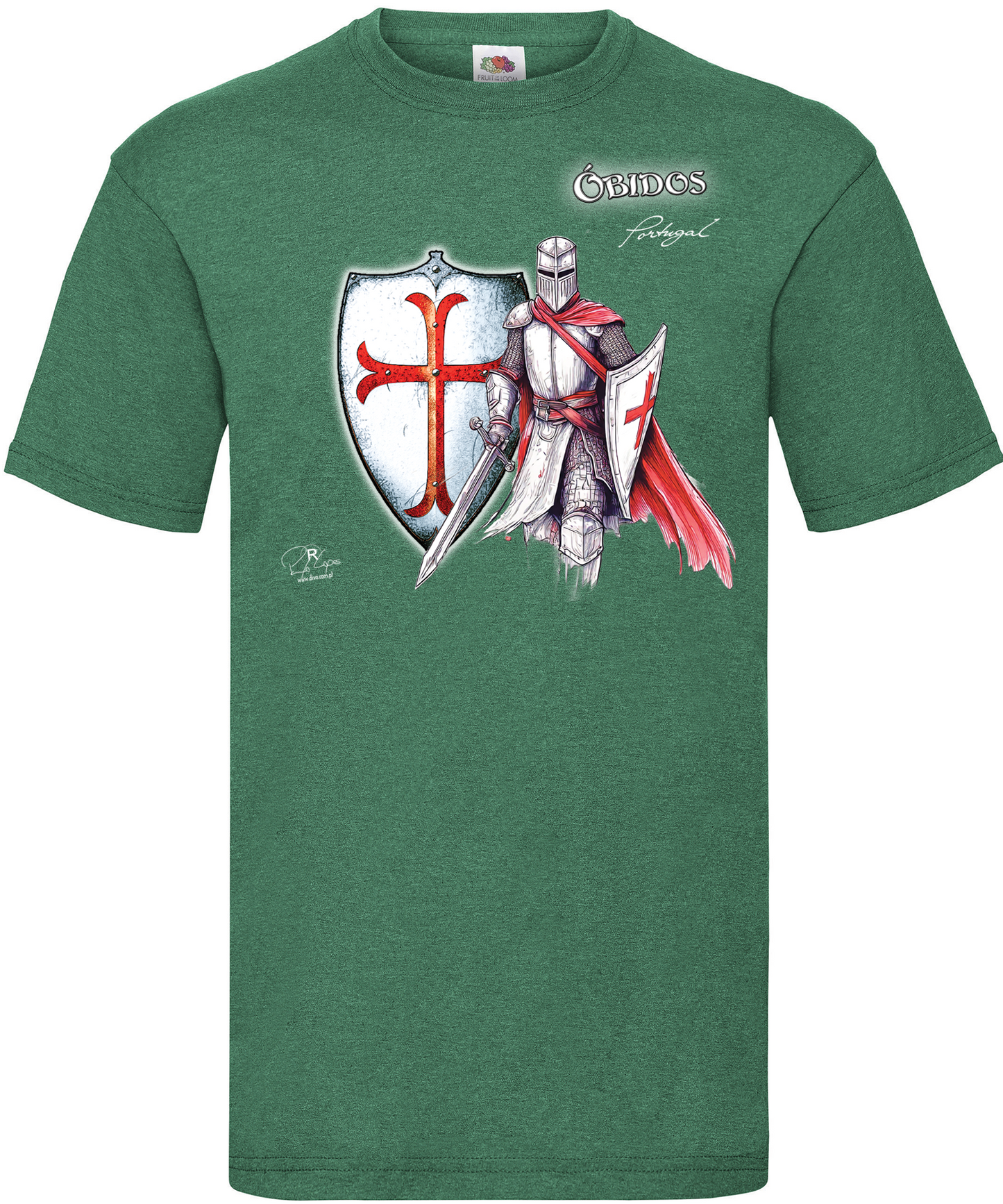 T-shirt Templário Óbidos