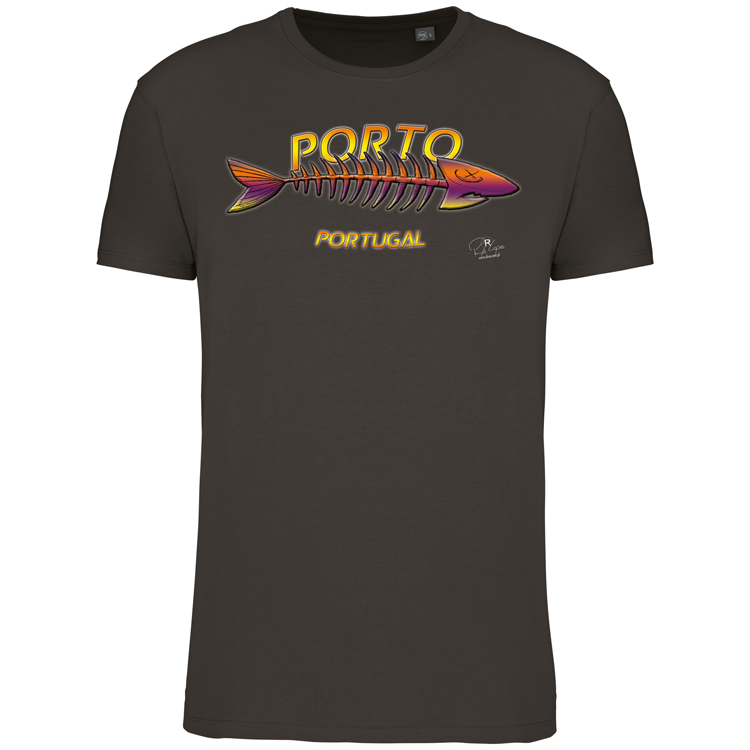 T-Shirt Algodão Biológico Espinha Porto