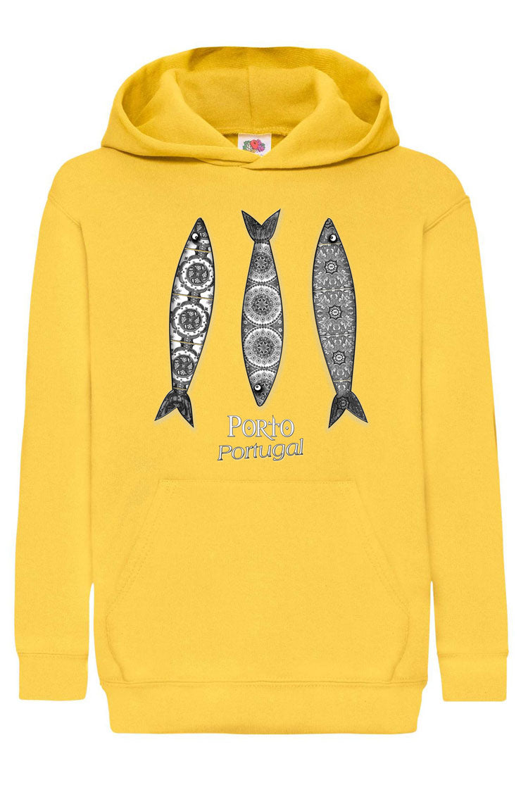Sweatshirt Kids 3 Sardinhas Porto