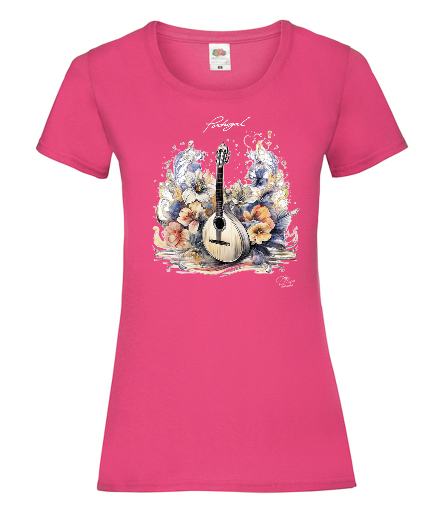 T-shirt Senhora Guitarra Portuguesa