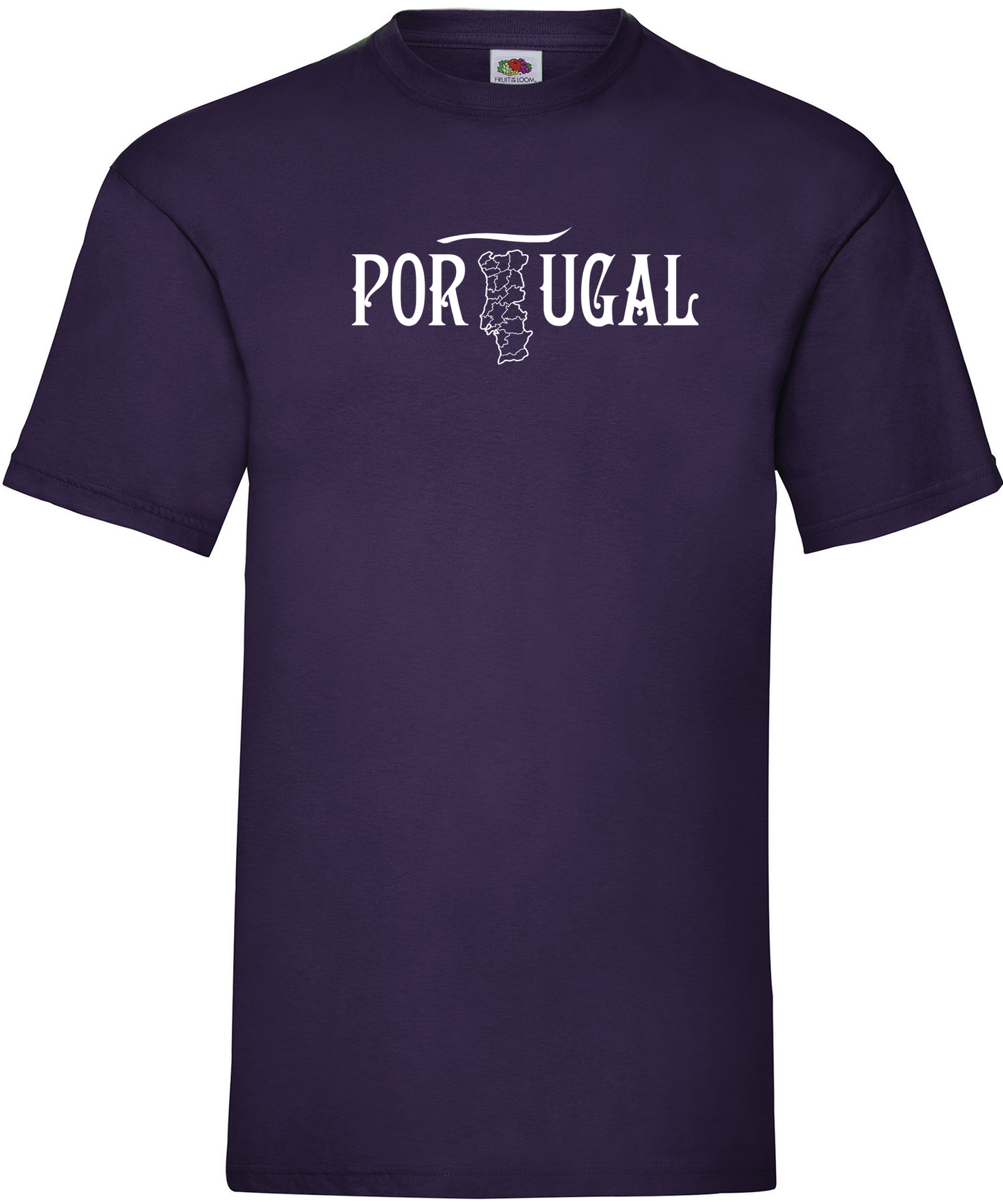 T-shirt Mapa de Portugal