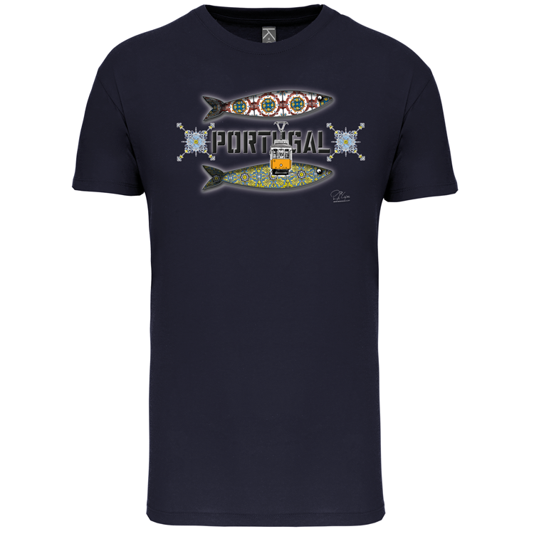 T-Shirt Algodão Biológico Duas Sardinhas Coimbra