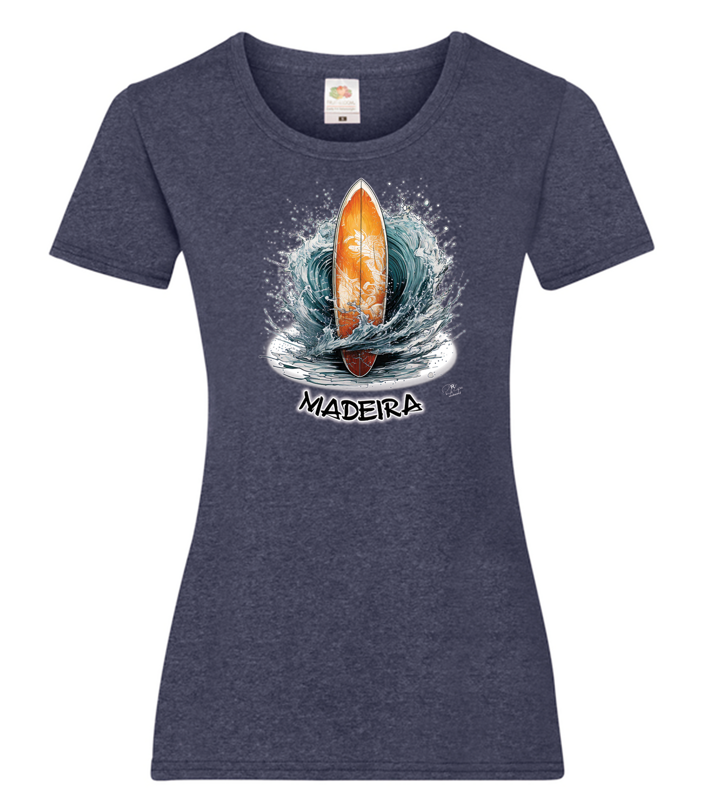 T-shirt Senhora Prancha Madeira
