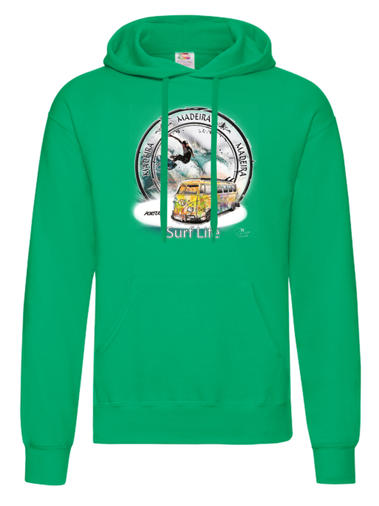 Sweatshirt Surf Life Ilha da Madeira