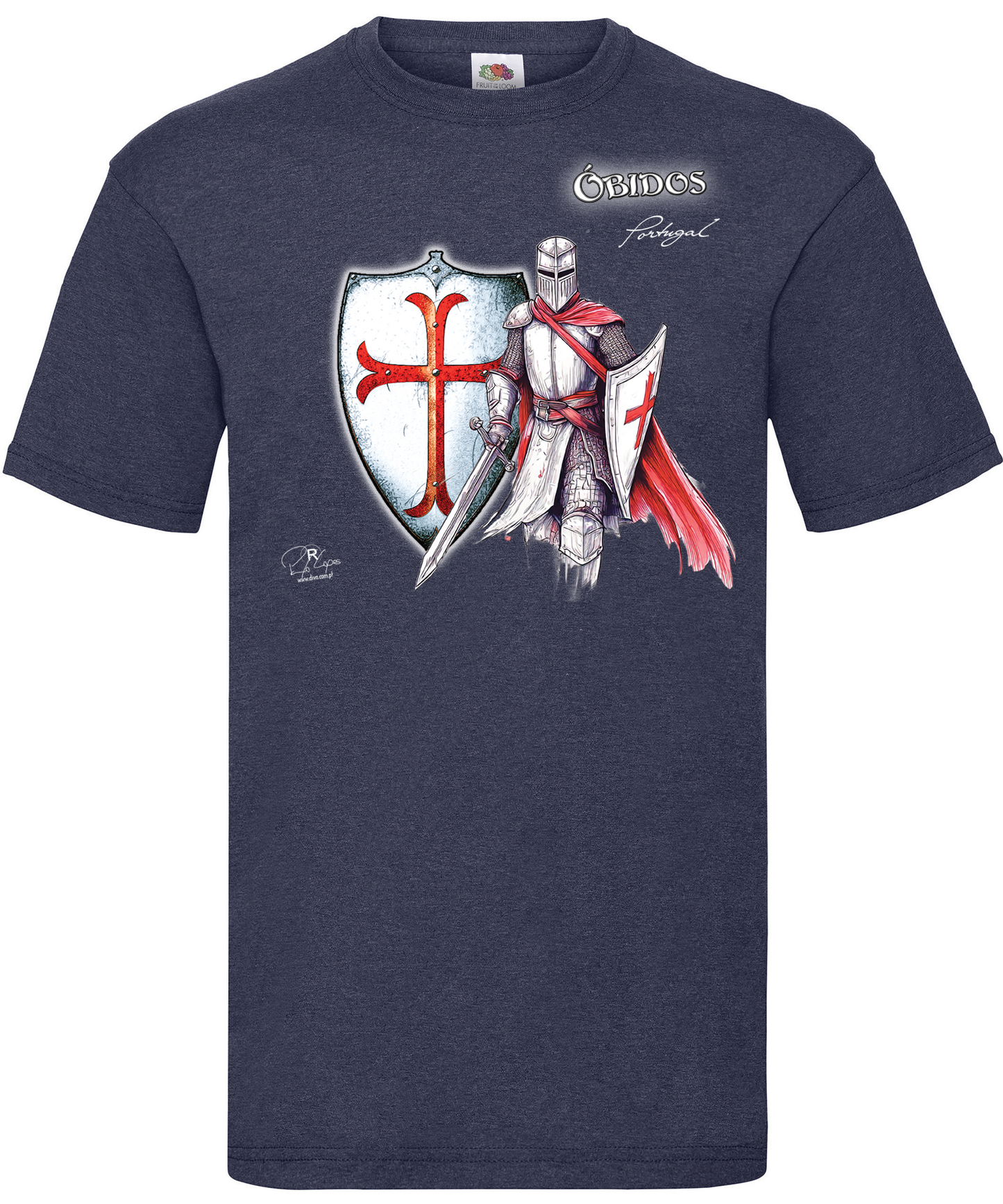 T-shirt Templário Óbidos