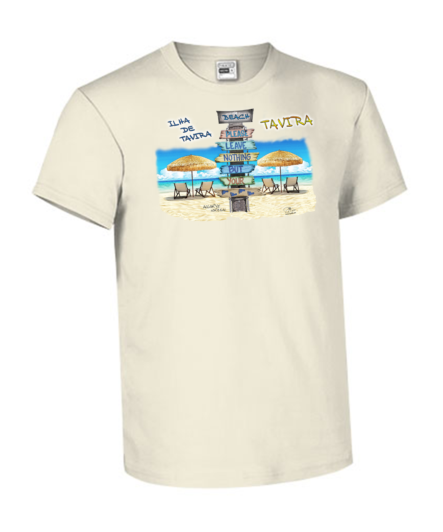 T-shirt Kids Pegadas Tavira