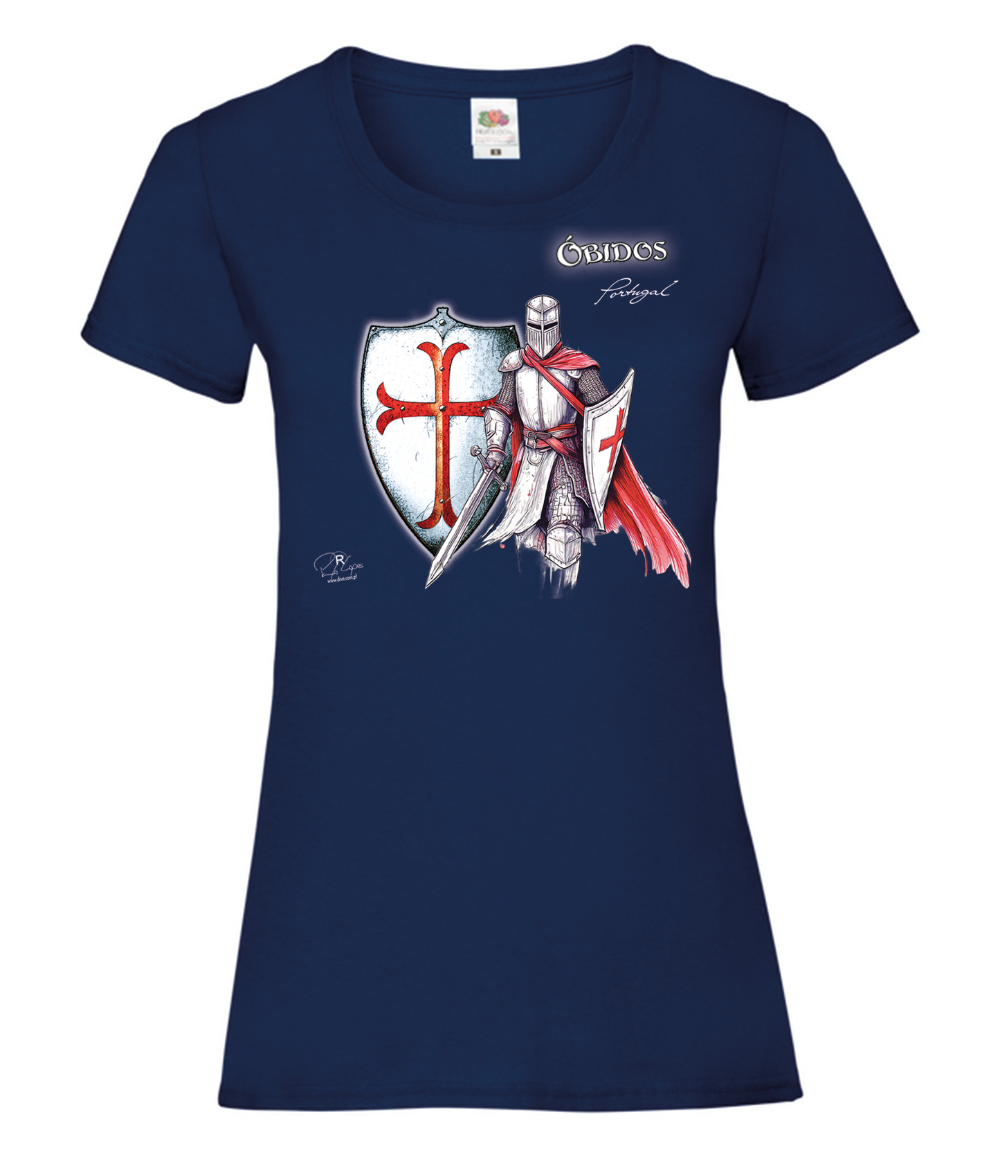 T-shirt Senhora Templário Óbidos