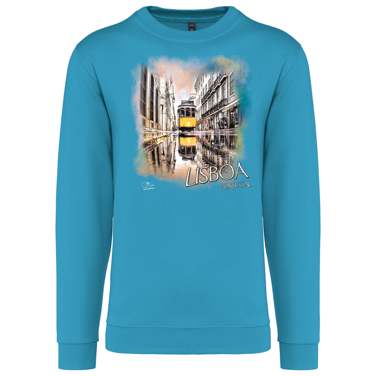 Sweatshirt Kariban sem Capuz Espelho Lisboa