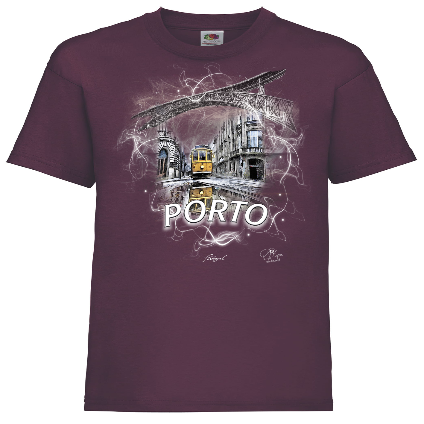T-shirt Fruit of the Loom Kids Carreira 22 Porto