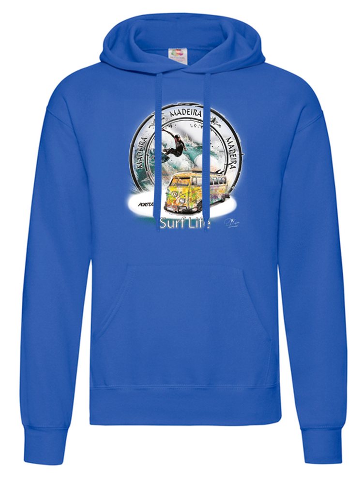 Sweatshirt Surf Life Ilha da Madeira