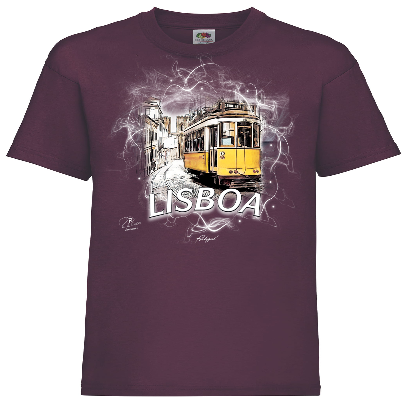 T-shirt Fruit of the Loom Kids Carreira 28 Lisboa