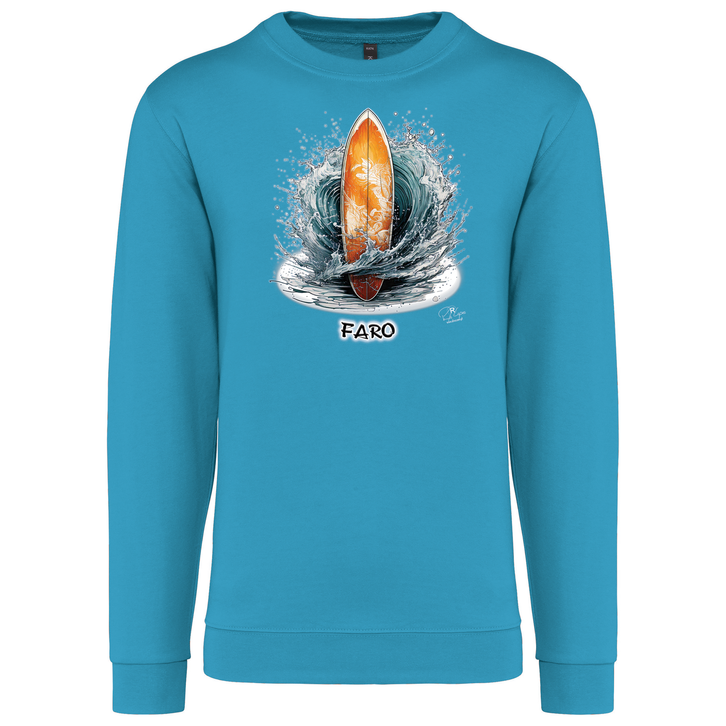 Sweatshirt Kariban sem Capuz Prancha Faro