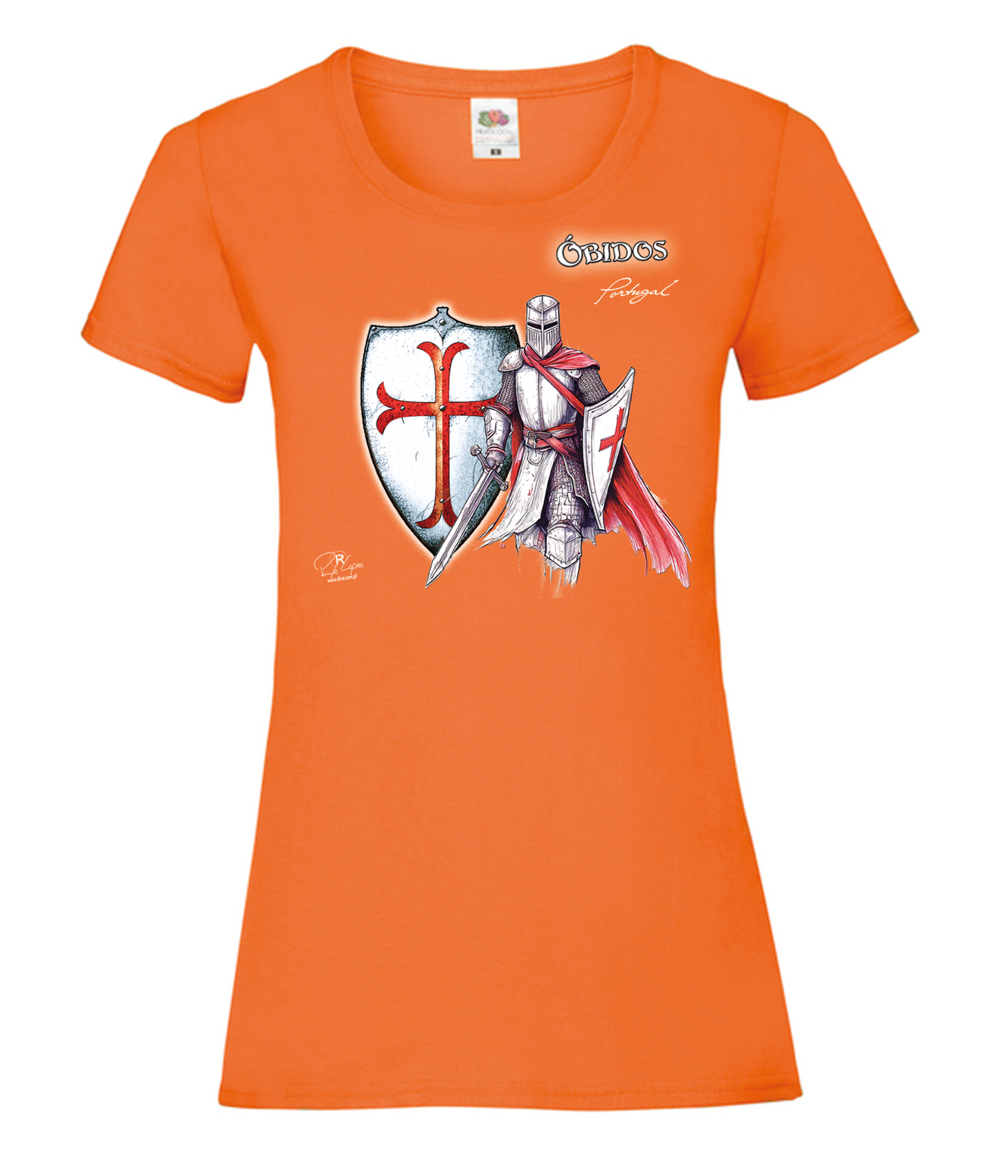 T-shirt Senhora Templário Óbidos