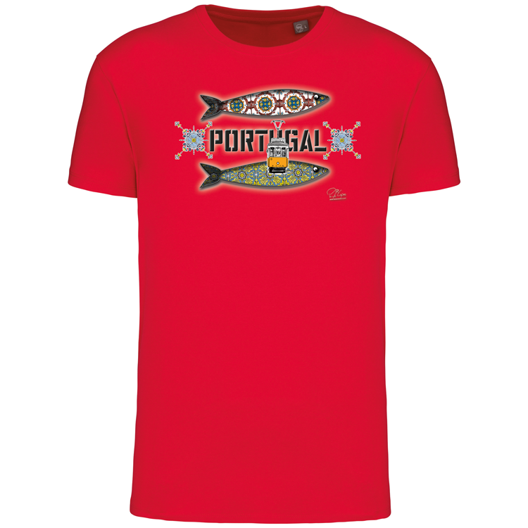 T-Shirt Algodão Biológico Duas Sardinhas Coimbra