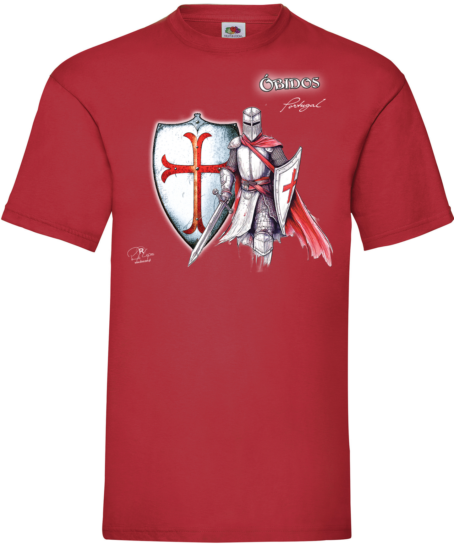 T-shirt Templário Óbidos