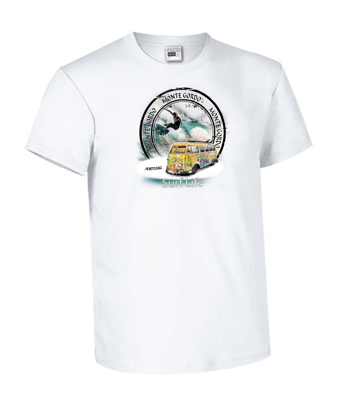 T-shirt Kids Surf Life Monte Gordo