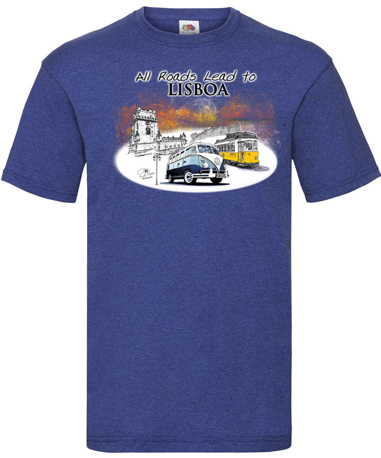 T-shirt All Roads Lead to Lisboa