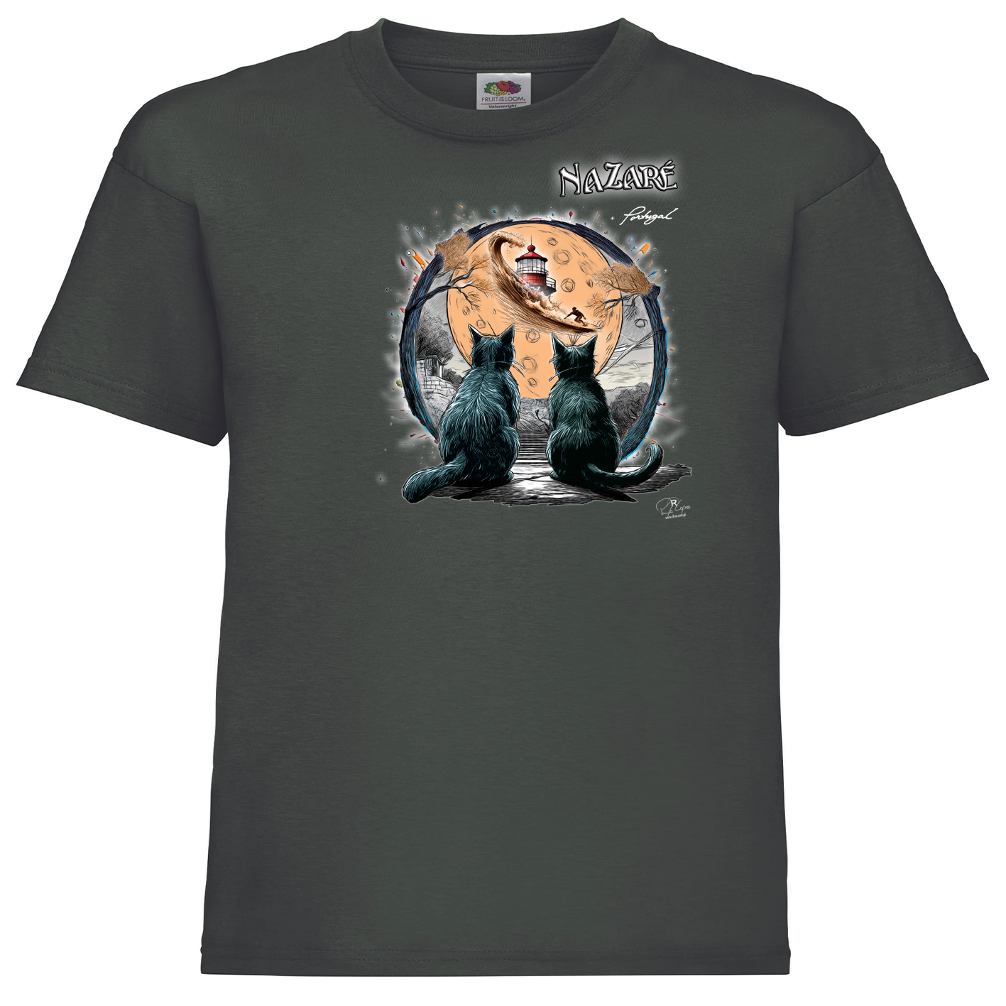 T-shirt Fruit of the Loom Kids Luar Nazaré
