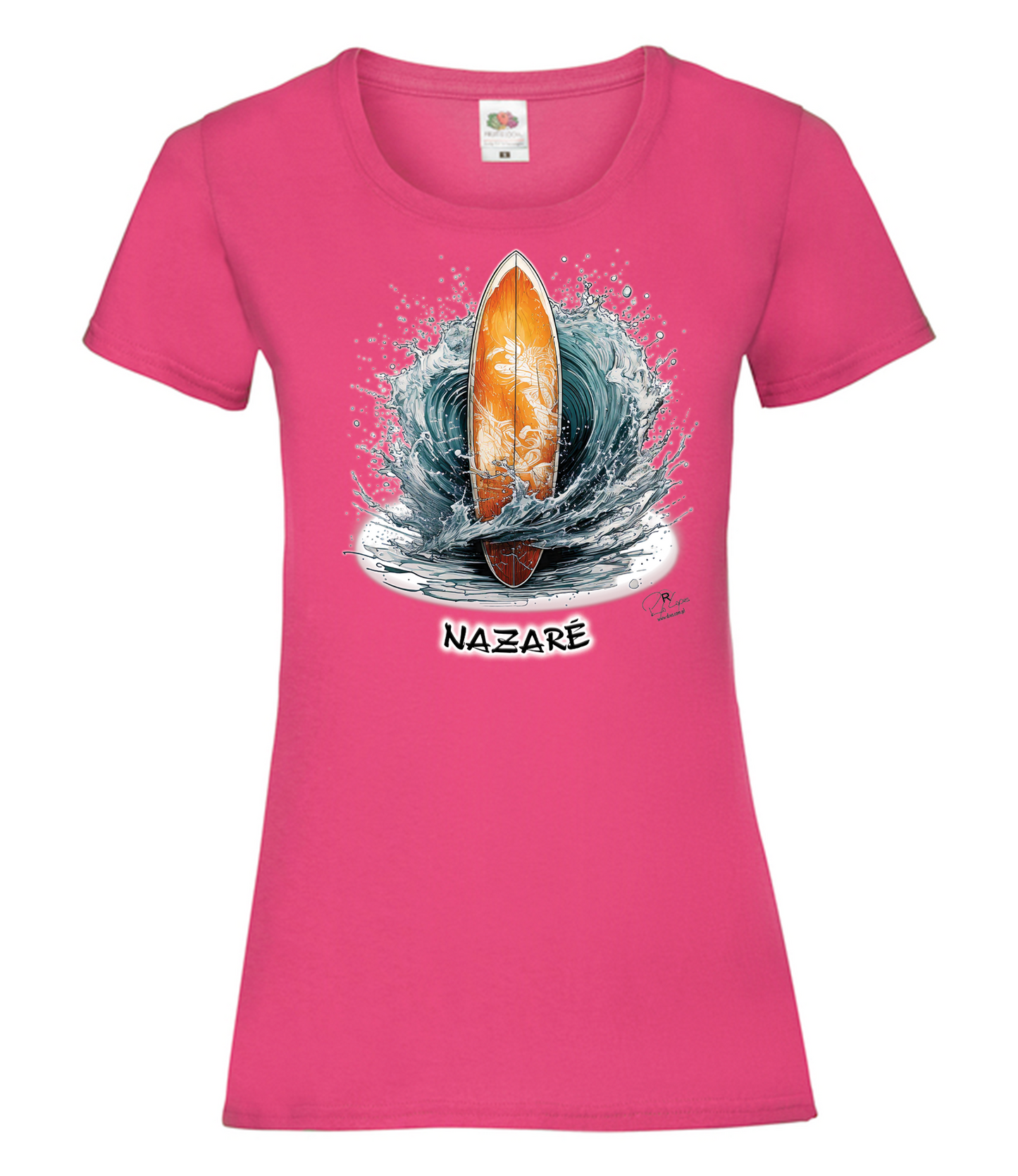 T-shirt Senhora Prancha Nazaré