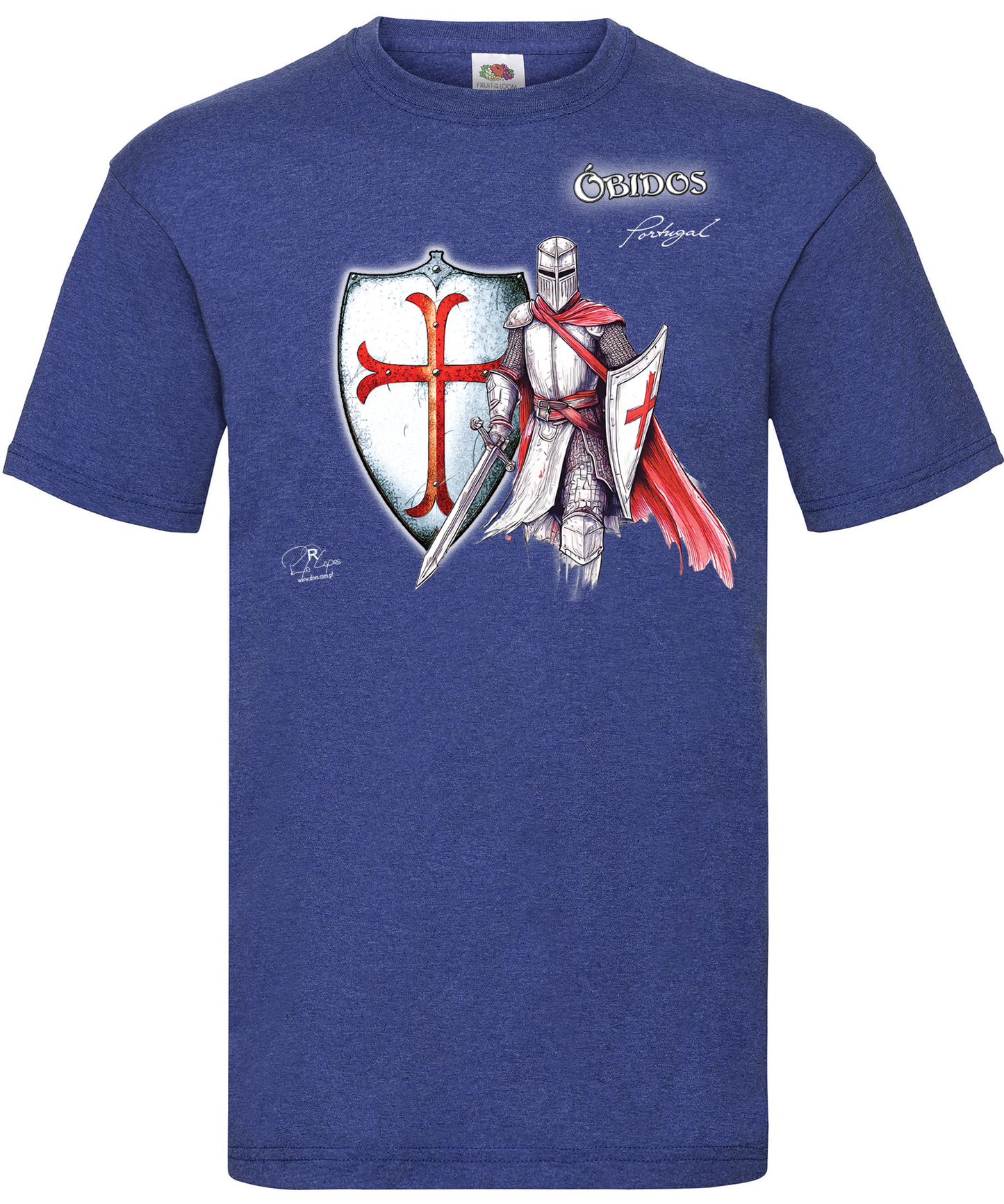 T-shirt Templário Óbidos
