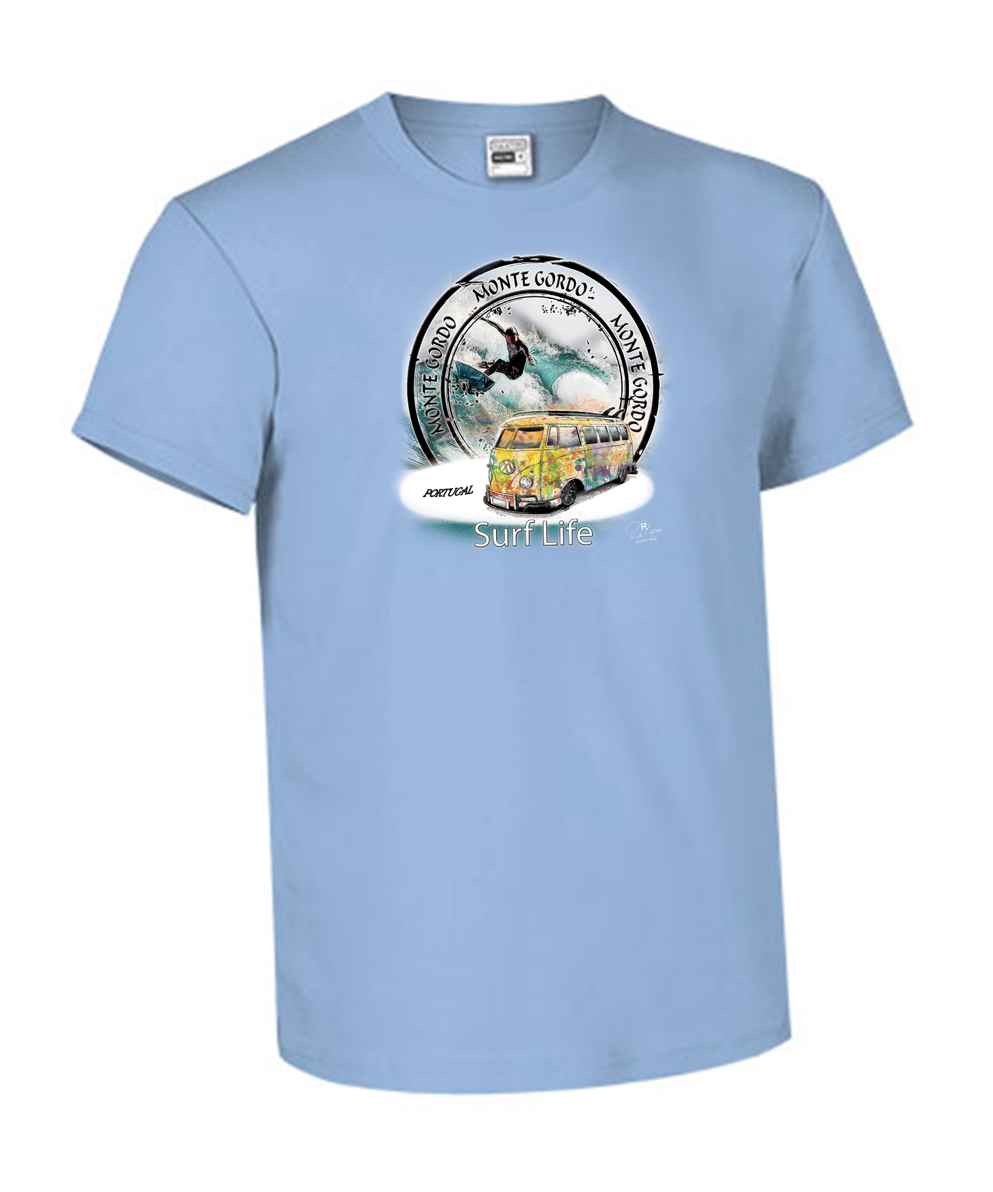 T-shirt Kids Surf Life Monte Gordo
