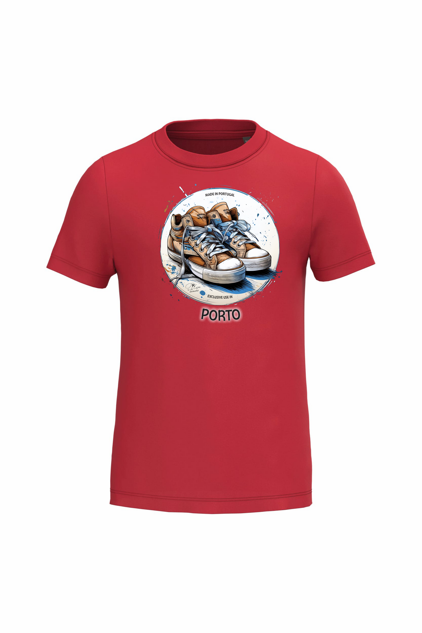 T-shirt de Criança Kariban Exclusive Porto