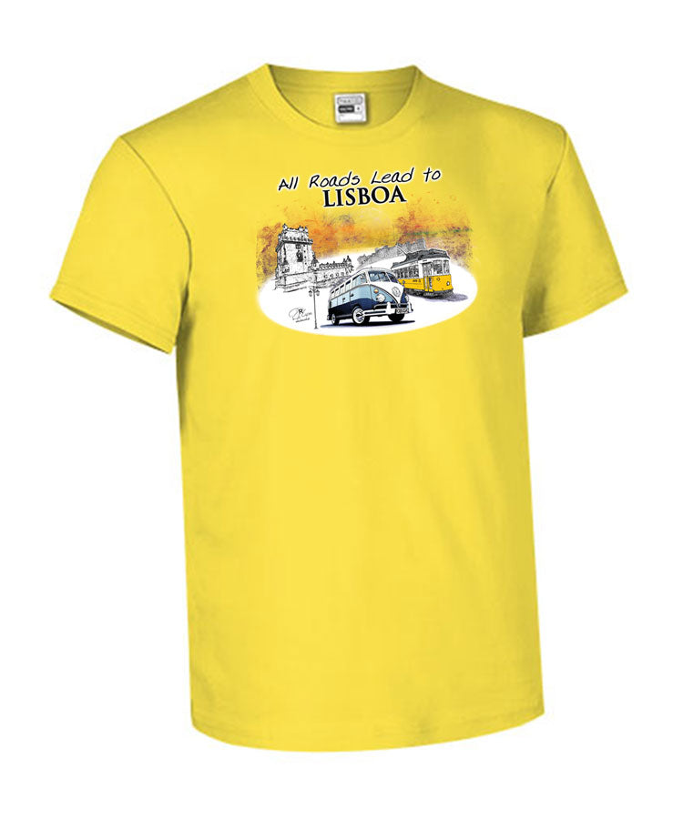 T-shirt Kids All Roads Lead to Lisboa