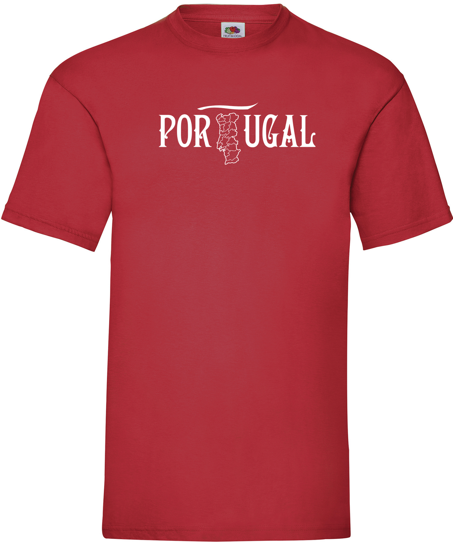 T-shirt Mapa de Portugal