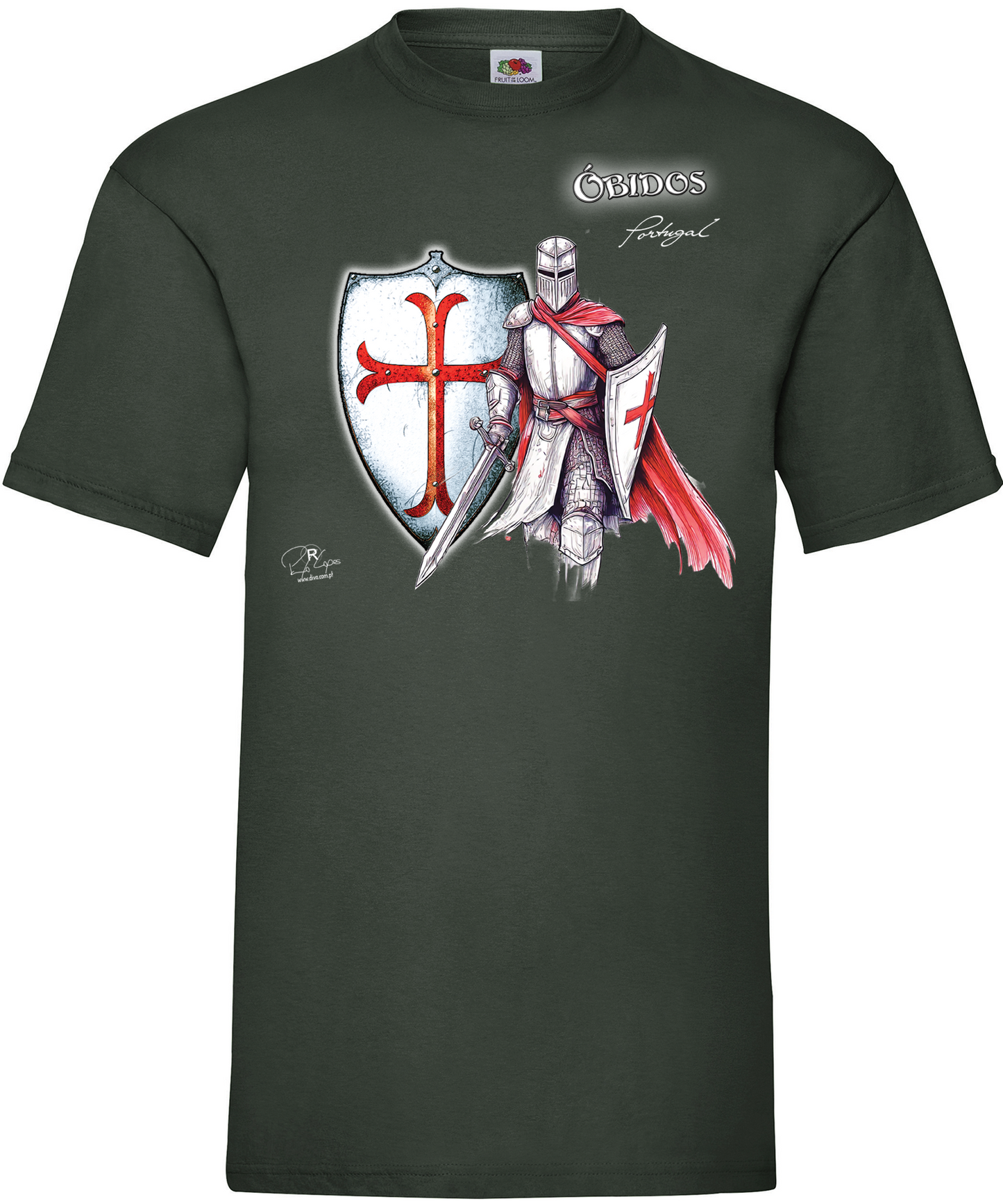 T-shirt Templário Óbidos