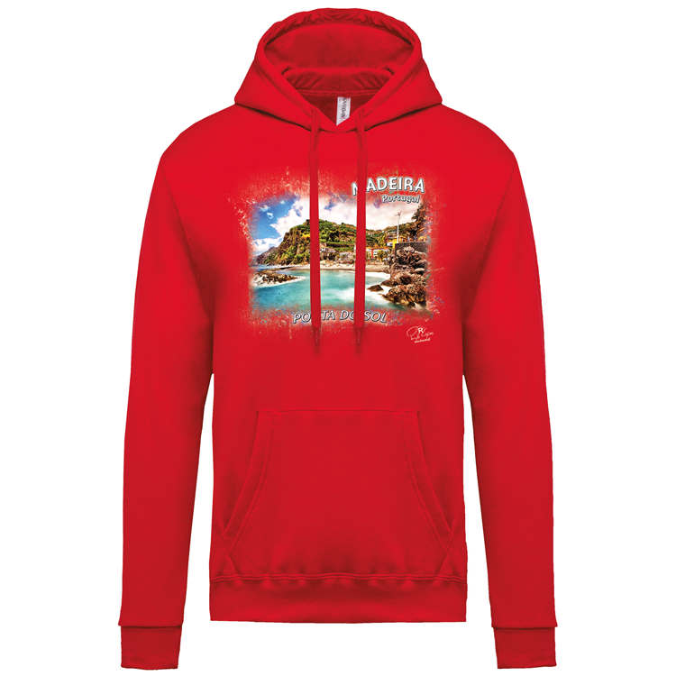 Sweatshirt Kariban com Capuz Ponta do Sol