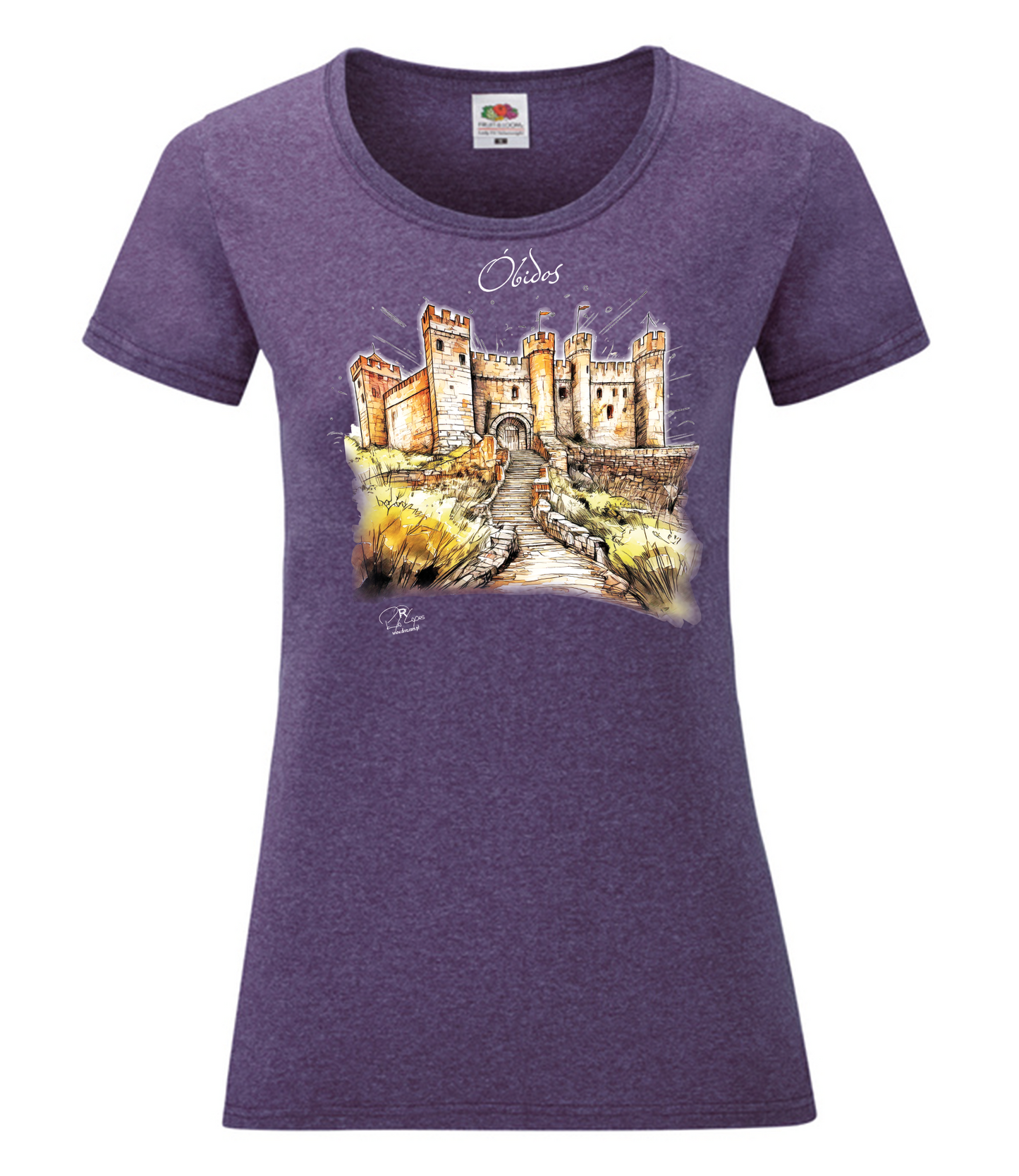 T-shirt Senhora Castelo de Óbidos