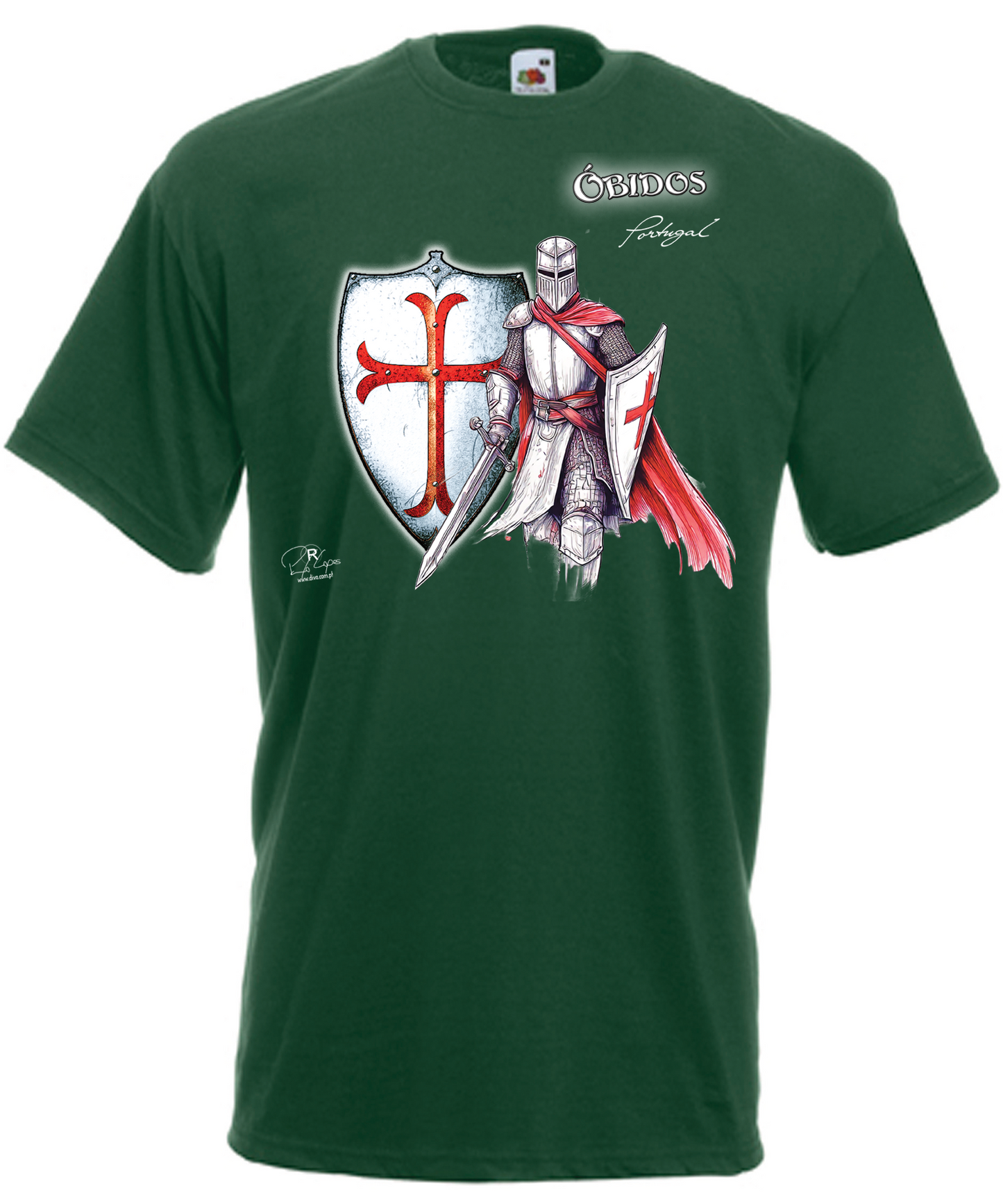 T-shirt Templário Óbidos