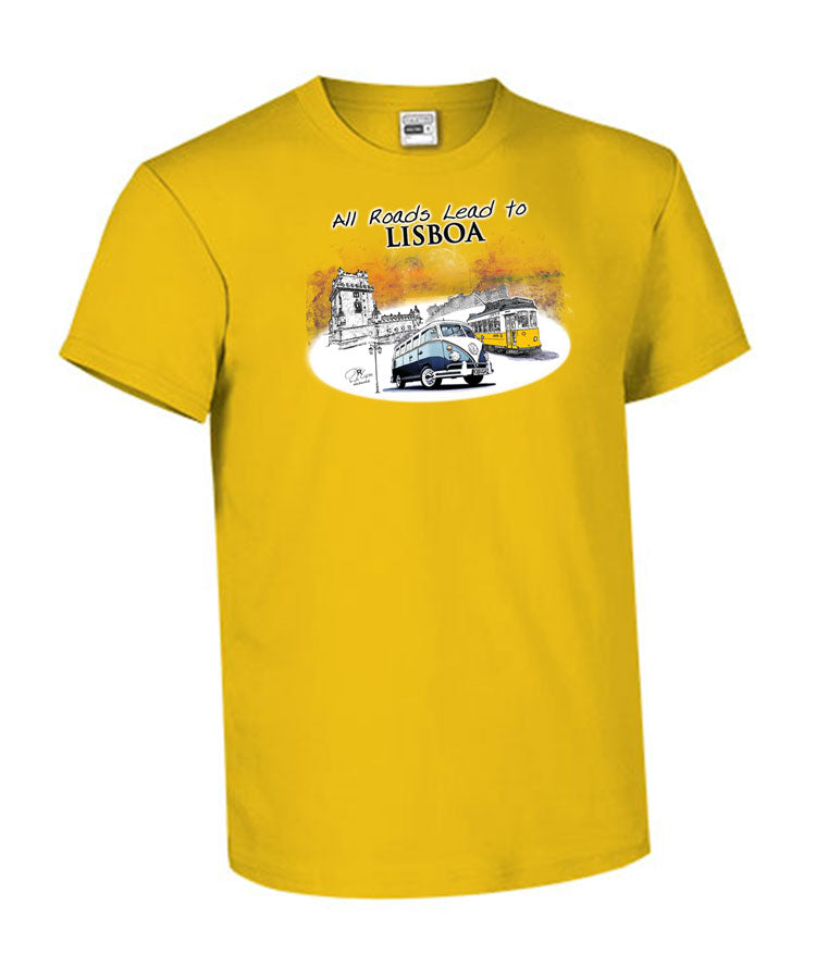 T-shirt Kids All Roads Lead to Lisboa