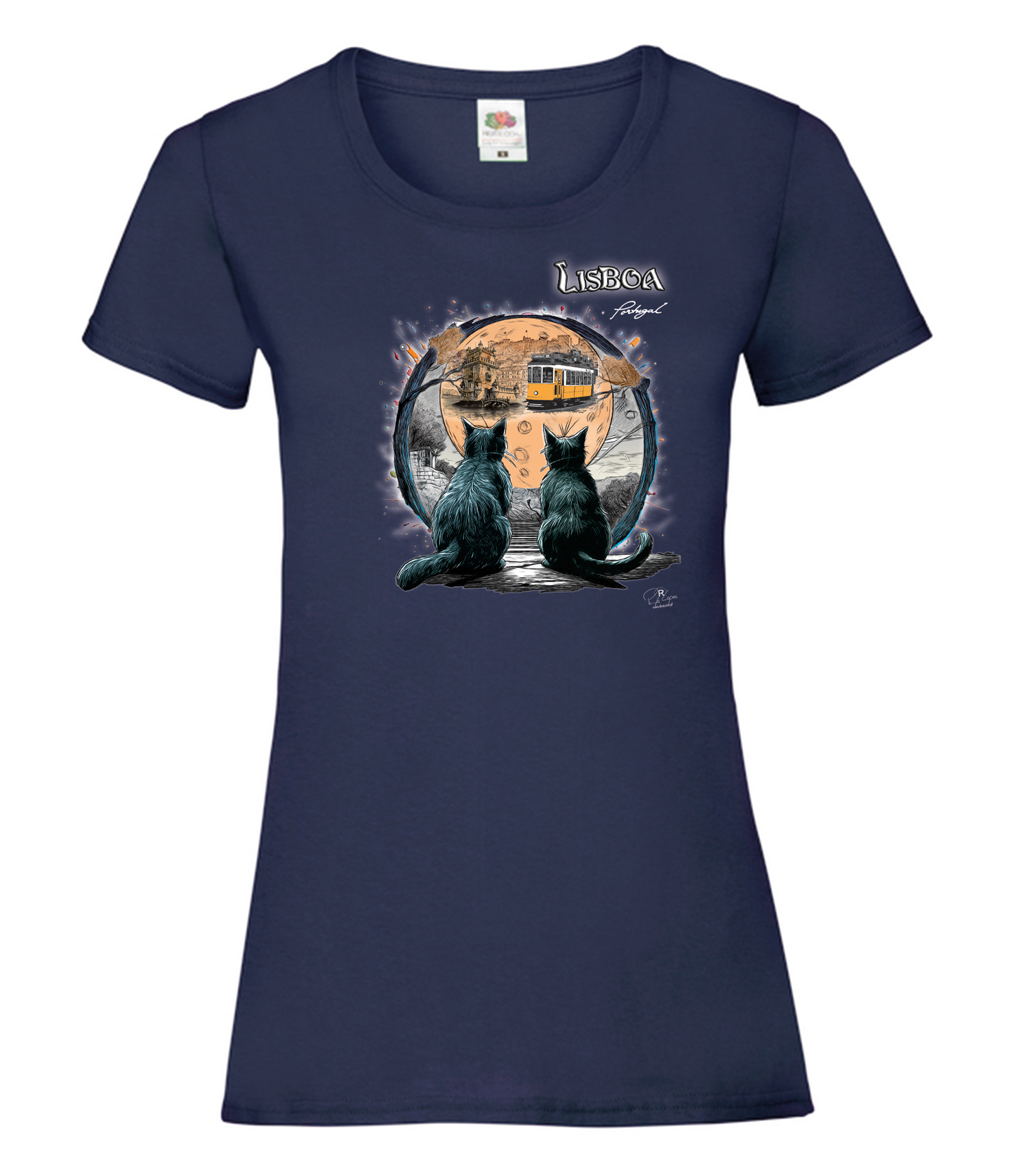 T-shirt Senhora Luar Lisboa
