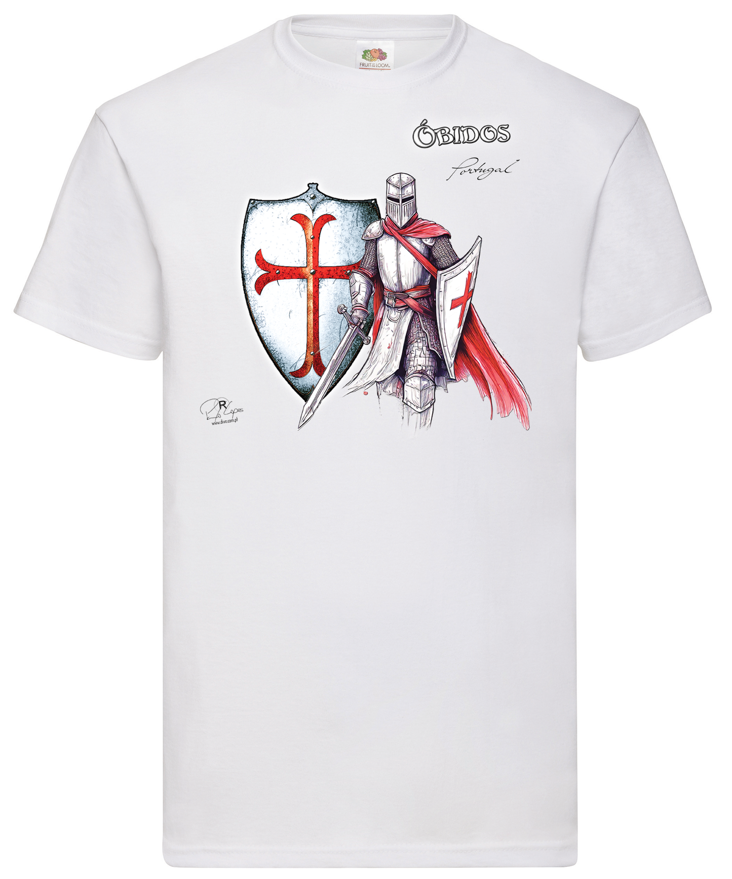 T-shirt Templário Óbidos
