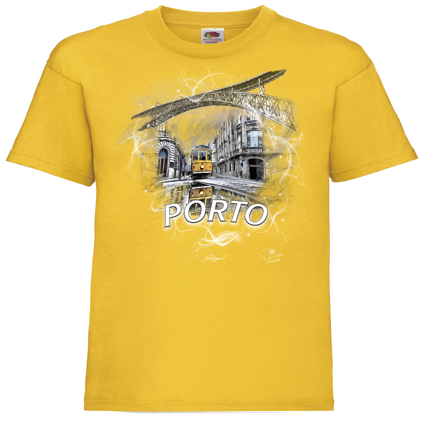 T-shirt Fruit of the Loom Kids Carreira 22 Porto