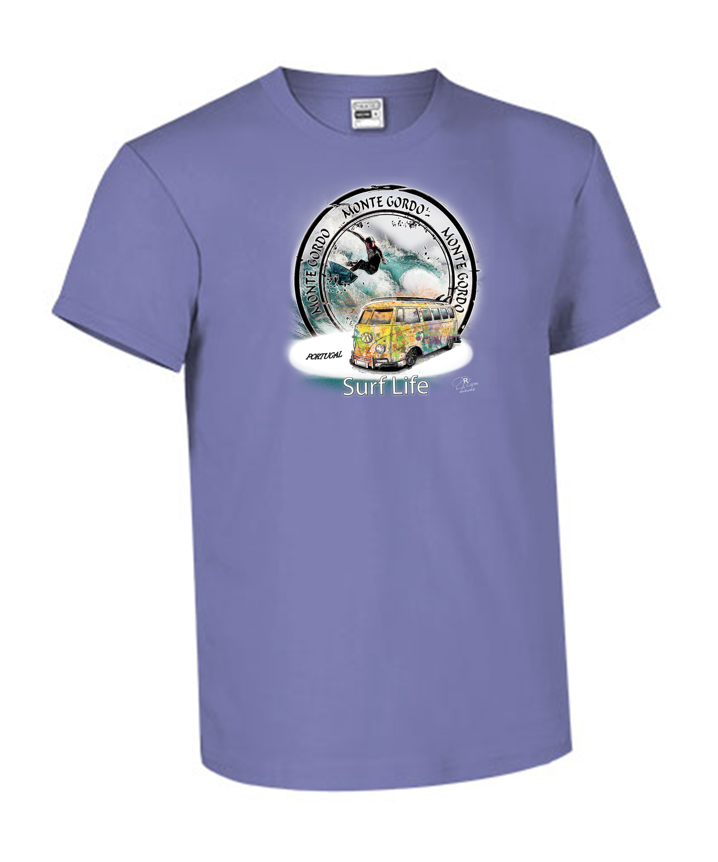 T-shirt Kids Surf Life Monte Gordo
