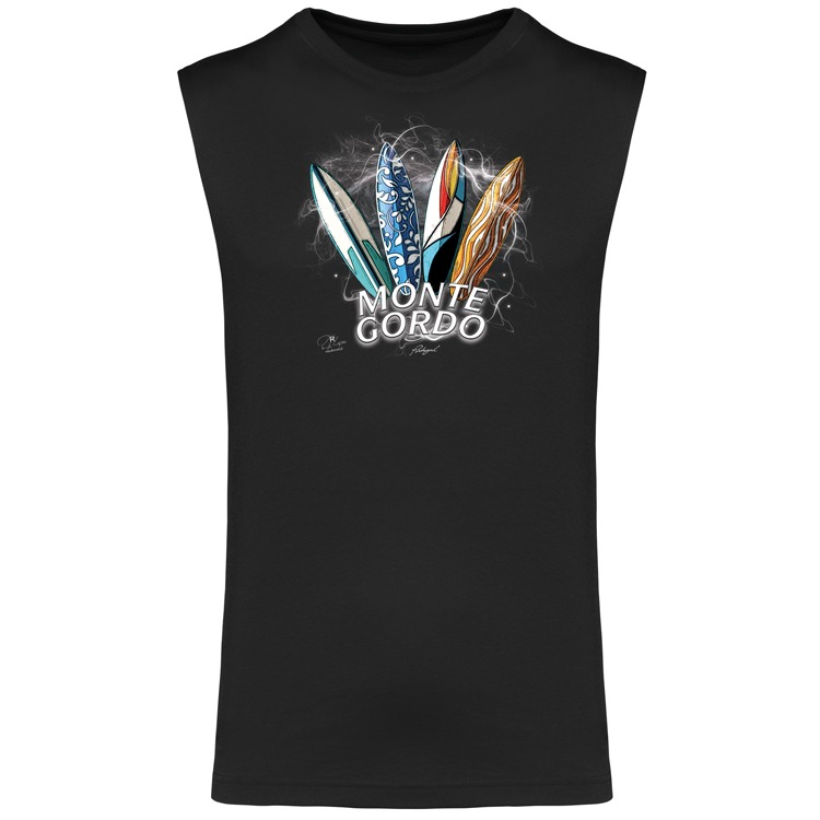 T-shirt Alças Surfboards Monte Gordo