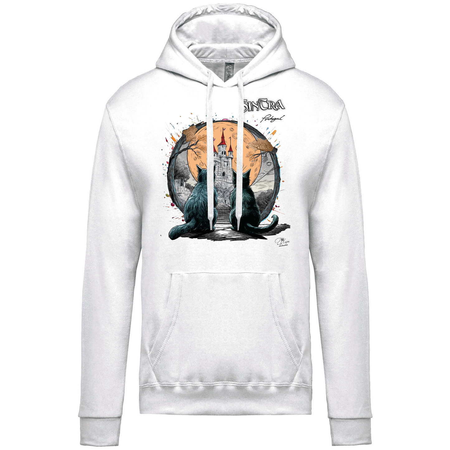 Sweatshirt Kariban com Capuz Luar Sintra