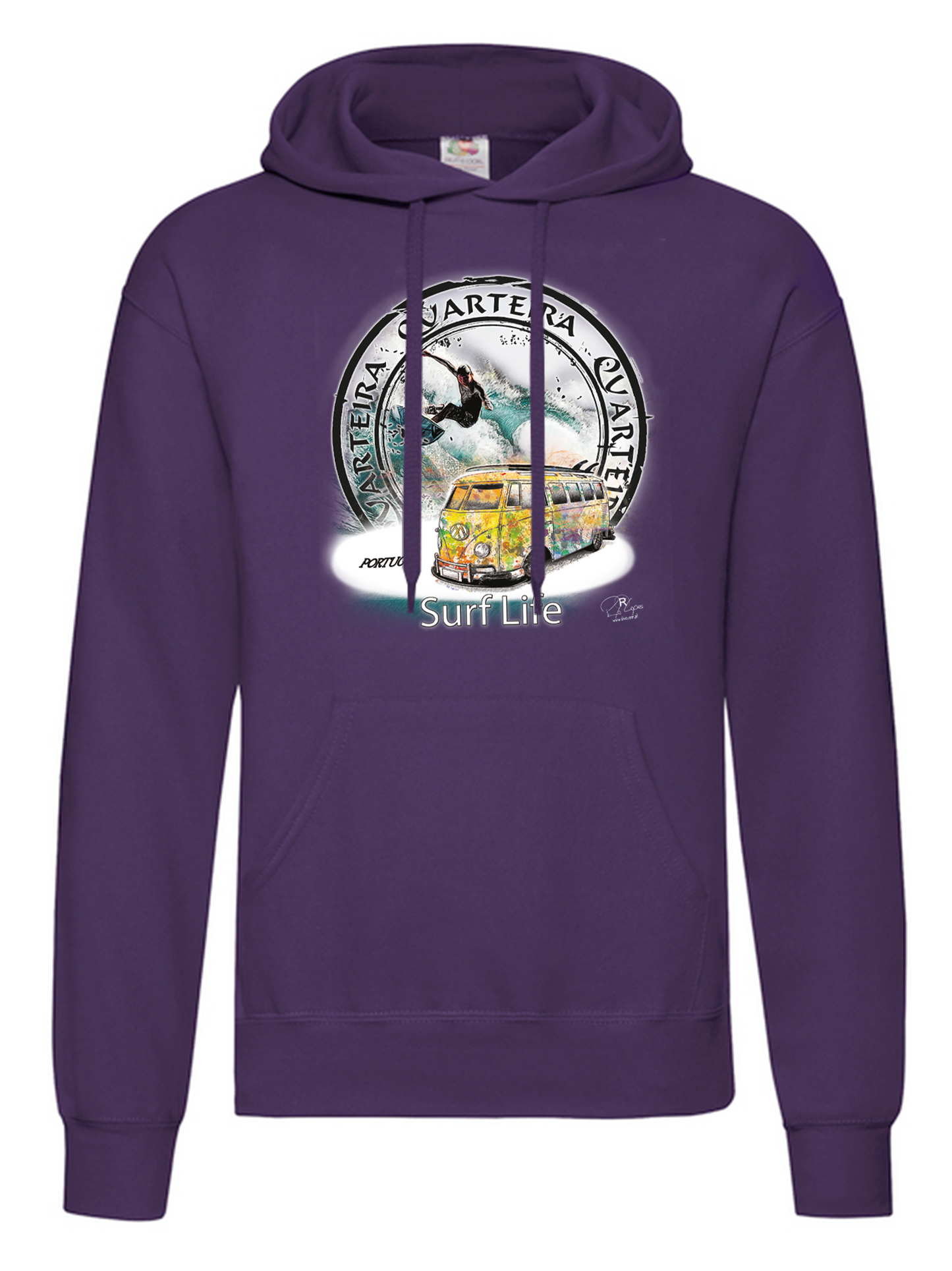 Sweatshirt Surfboards Surf Life Quarteira