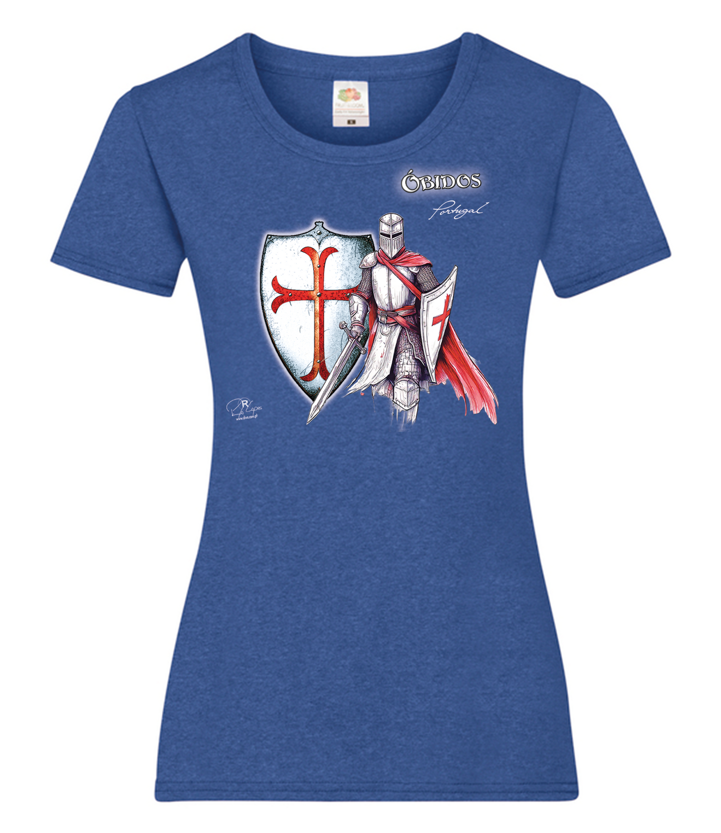 T-shirt Senhora Templário Óbidos