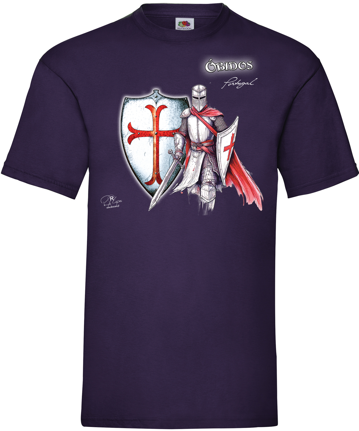 T-shirt Templário Óbidos