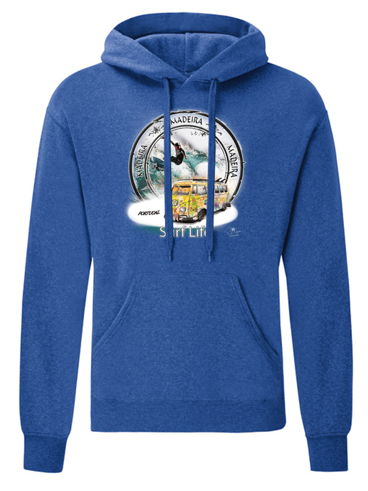 Sweatshirt Surf Life Ilha da Madeira
