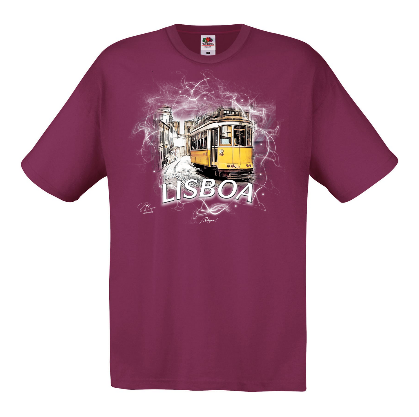 T-shirt Fruit of the Loom, Original 145g, Carreira 28 Lisboa