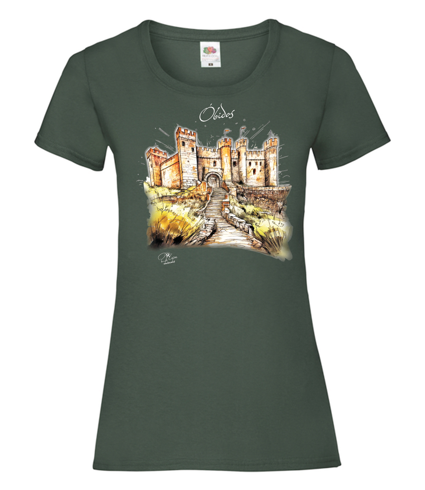 T-shirt Senhora Castelo de Óbidos