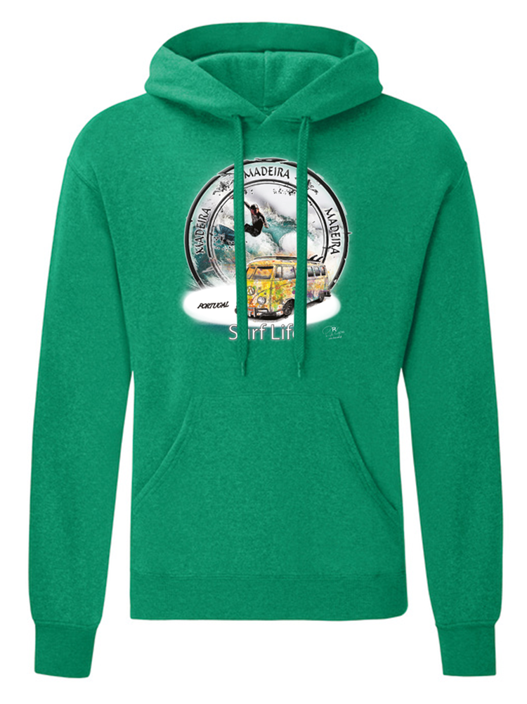 Sweatshirt Surf Life Ilha da Madeira