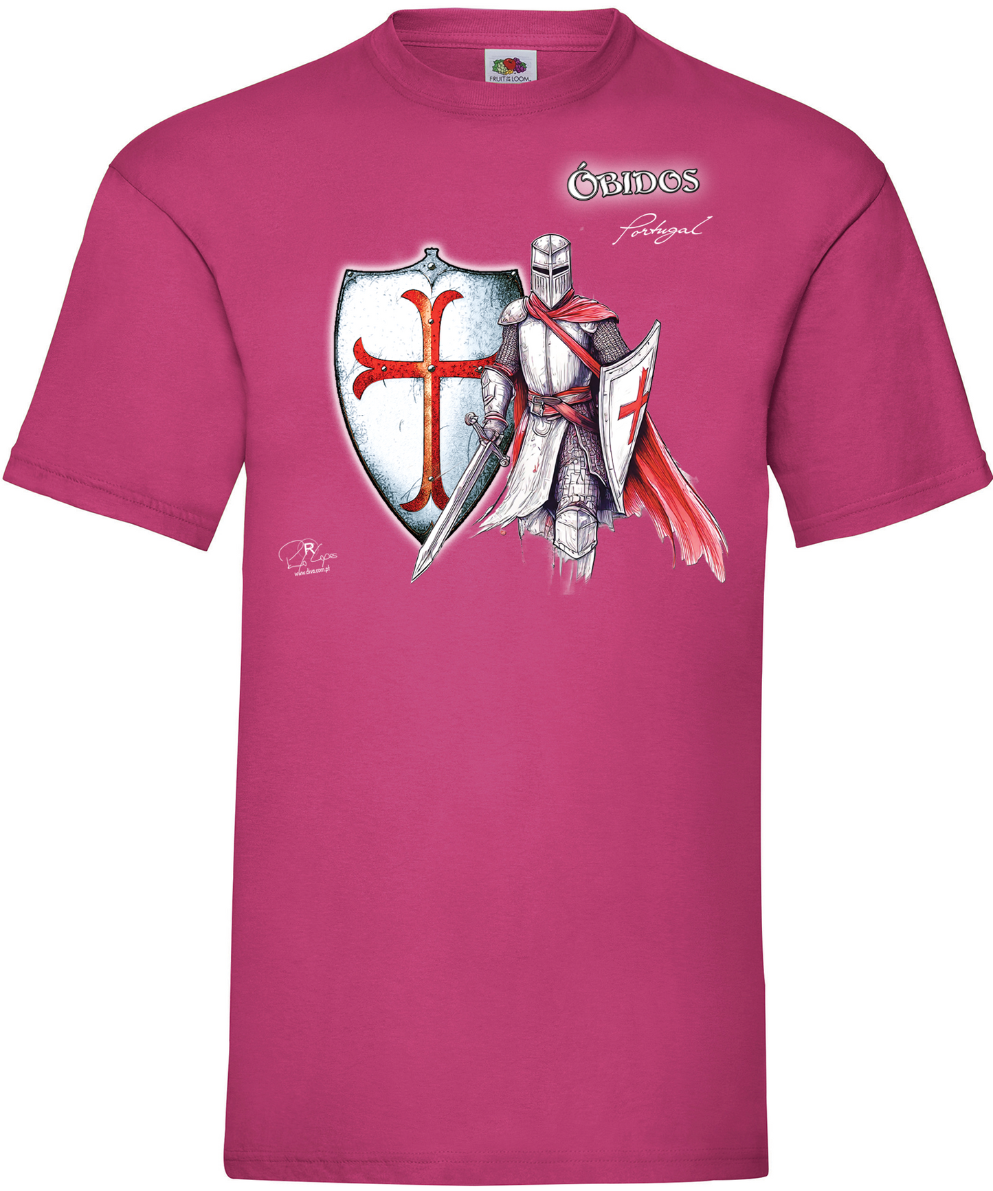 T-shirt Templário Óbidos